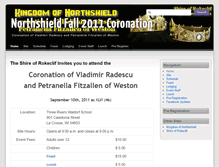 Tablet Screenshot of coronation.rokeclif.org